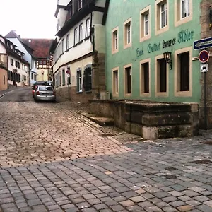 Schwarzer Adler 2*, Rothenburg ob der Tauber Německo